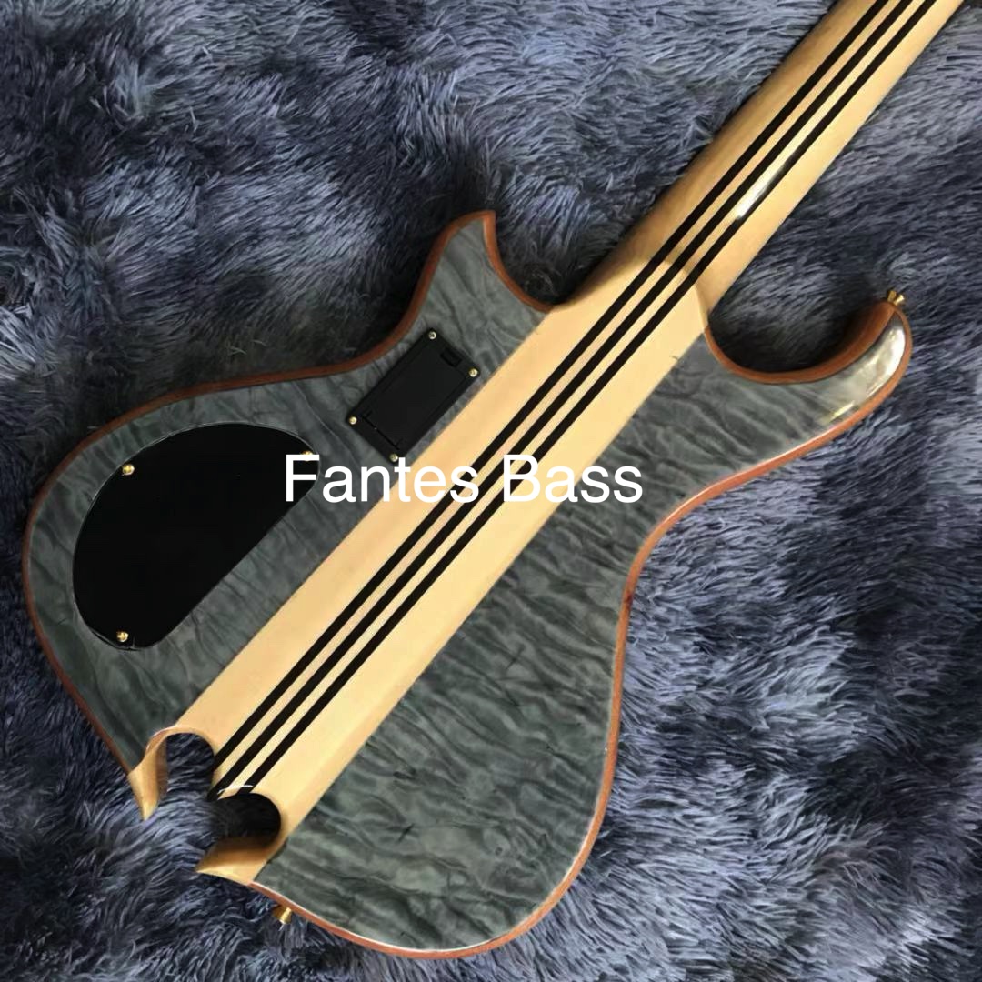 Custom Alem Flamed Maple Top C - đánh giá và giá Bass Guitar Strings